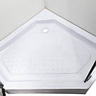 Душова кабіна Vivia P91 Clear 90x90 п'ятикутна, фото 3