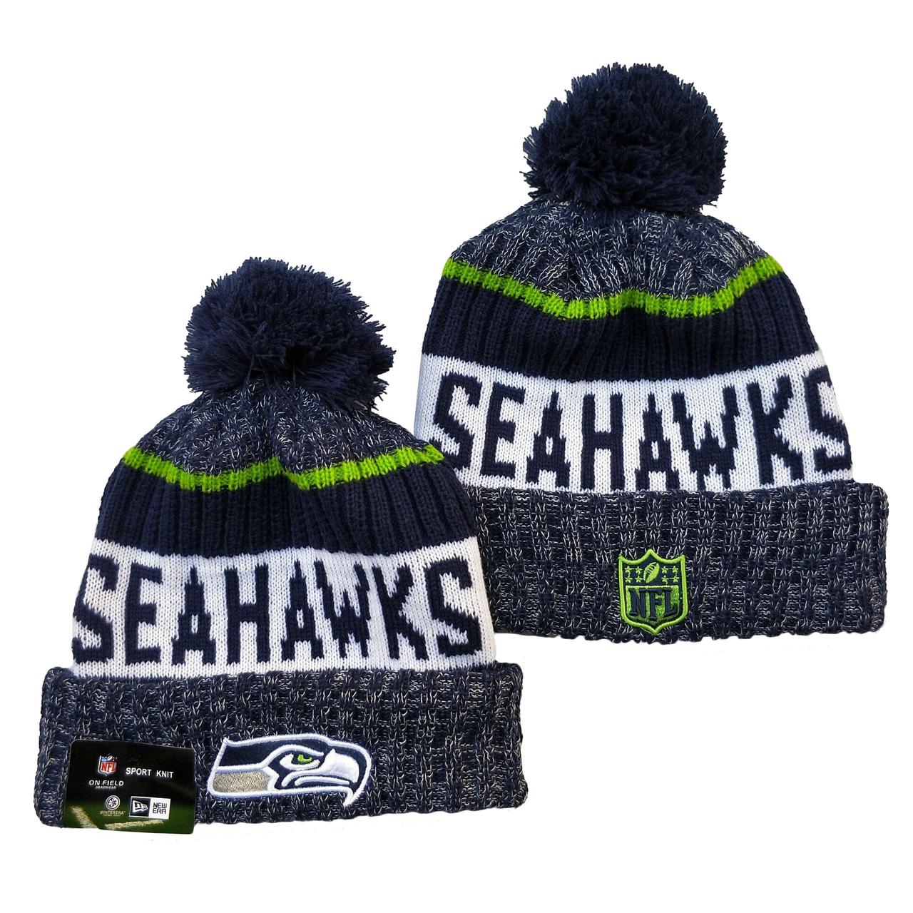 Шапка зимова Seattle Seahawks / SPK-201