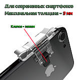 Ігрові тригери кнопки курки джойстики для гри на смартфоні телефону D9 Pro Max pubg mobile standoff 2 пубг, фото 6