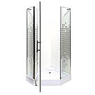 Душова кабіна Vivia P91 Clear 90x90 п'ятикутна, фото 2