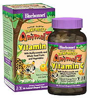 Вітамін С для дітей (Rainforest Animalz Vitamin C) 250 мг