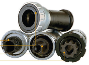 Каретки велосипедні, картриджі