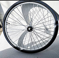 Заднее велосипедное колесо в сборе 28"
