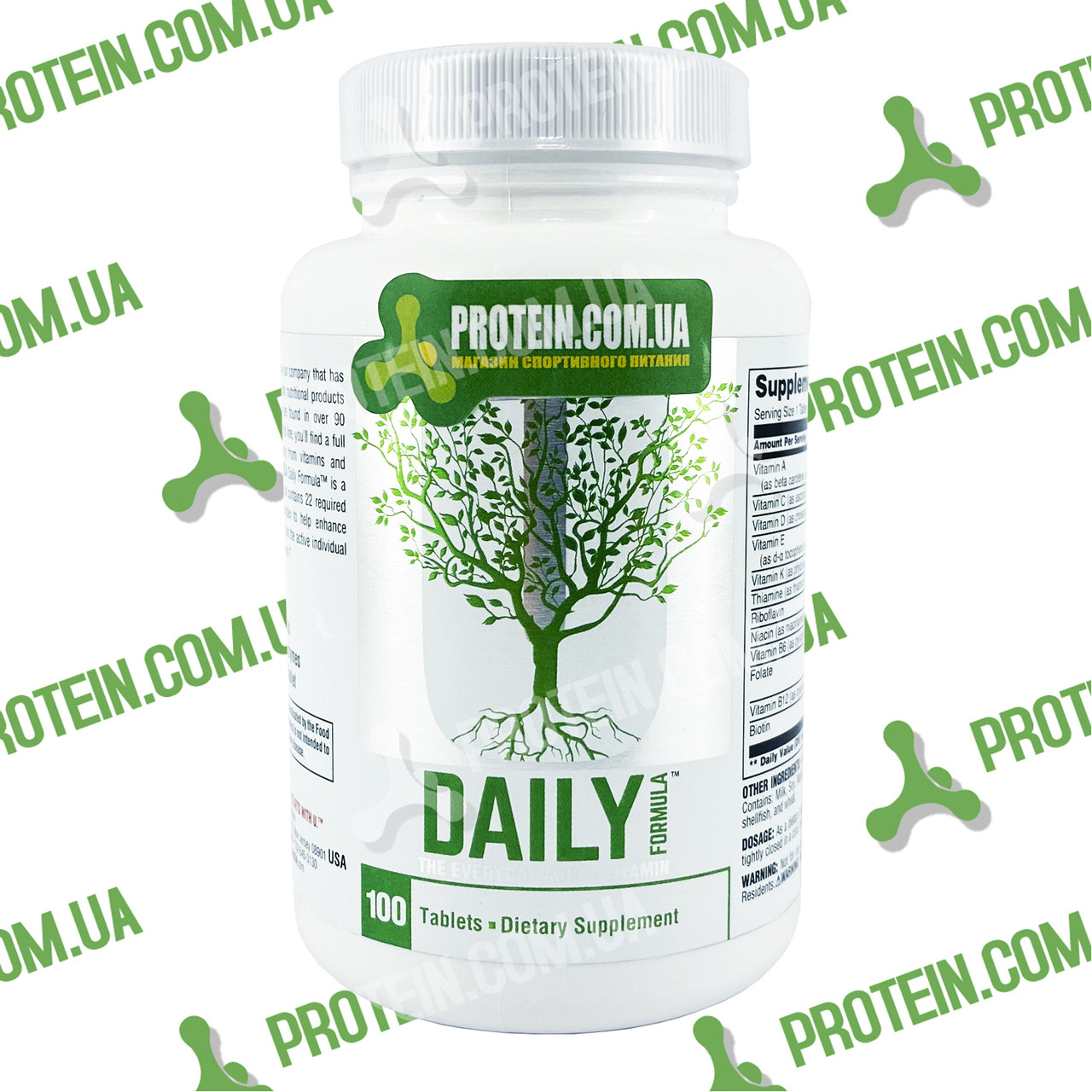 Імунітет Вітаміни USA ORIGINAL!!! Universal Nutrition UN Daily Formula 100 таб