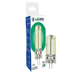 Лампа світлодіодна Ledex 5W G4 3000K 220V (100457)