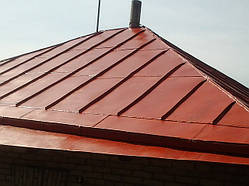 Фарбування даху будинку ВІДЕО