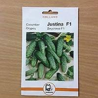 Семена из Голландии огурец"Джустина F1" 3г (продажа оптом в ассортименте сортов и культур)