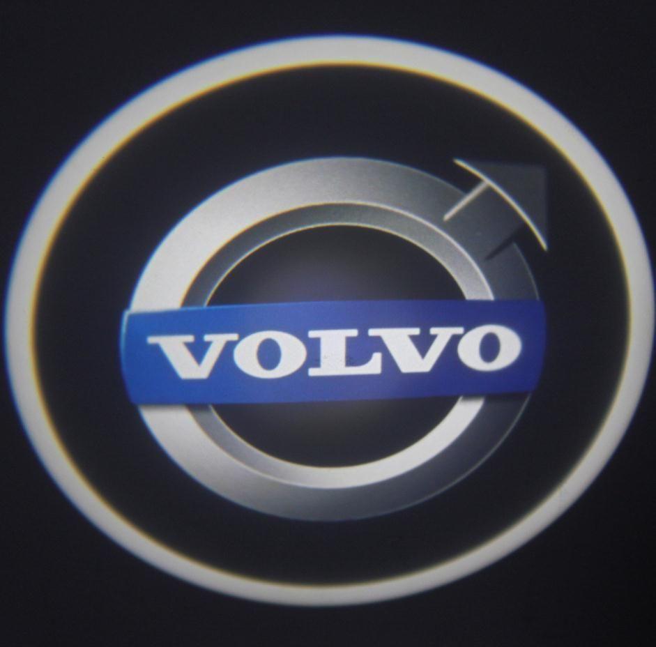 Підсвітка дверей Volvo на батарейках