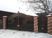 Ворота ковані Белла, фото 3
