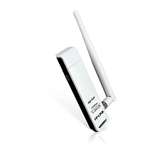 Мережевий адаптер USB TP-LINK TL-WN722N Wi-Fi 802.11 g/n 150Mb, USB 2.0, знімна антена