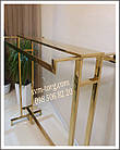 Стійка золота з полицею вгорі, фото 4