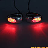 Омивачі лобового скла з червоною LED-підсвіткою форсунки омивача повторювачі поворотів, фото 3