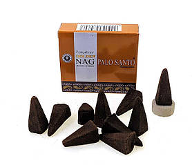 Ароматичні пахощі конуси Golden nag Palo Santo VijayShree