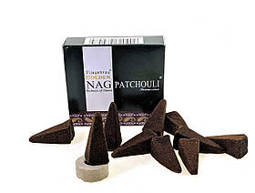 Ароматичні пахощі конуси Golden nag Patchouli VijayShree