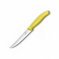 Нож кухонний Victorinox SwissClassic для піци 12 см жовтий