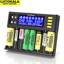 Універсальний зарядний пристрій Liitokala Lii-PD4 4 каналу Ni-Mh/Li-ion/LiFePo4 220V/12V LCD, фото 5