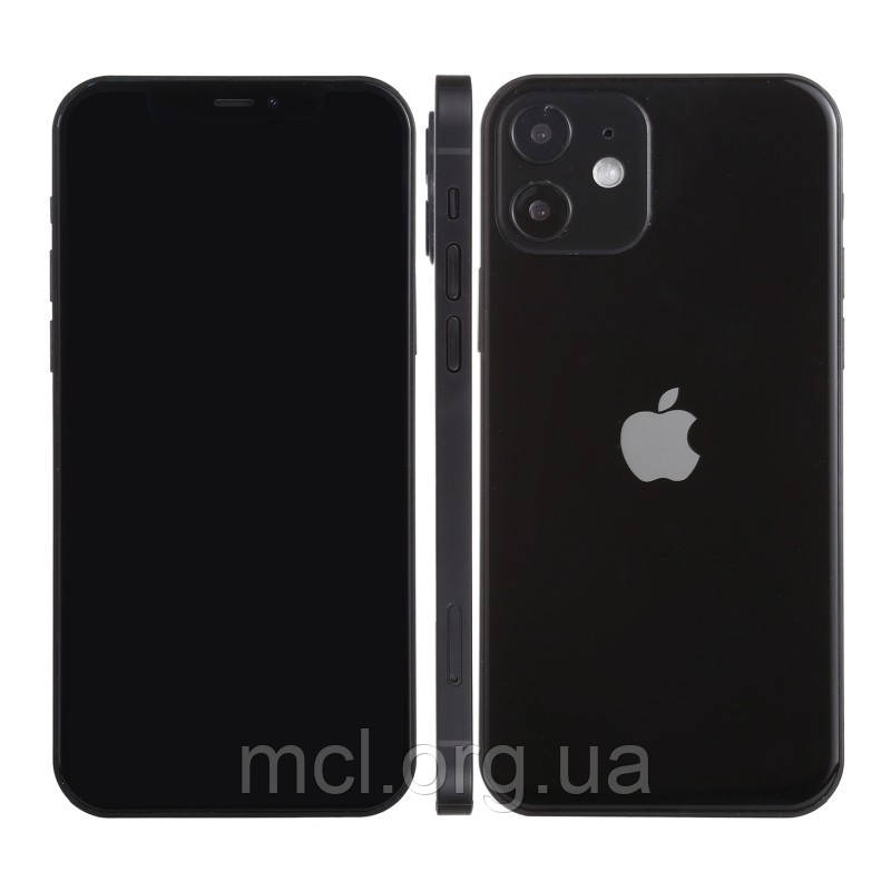 Муляж пустушка макет iPhone Black 12