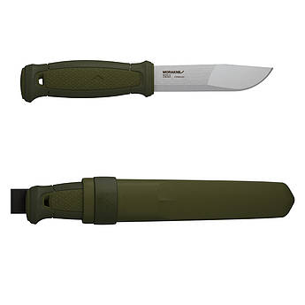 Туристичний ніж Morakniv Kansbol 12634 (клинок 109мм, ніж 228мм, 2.5мм, 134г, темно-зелений)