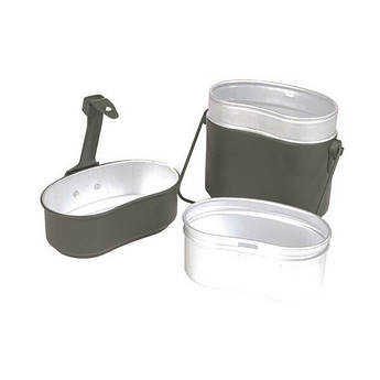 Mil-Tec German Genuine Mess Kit 3in1 Набір посуд