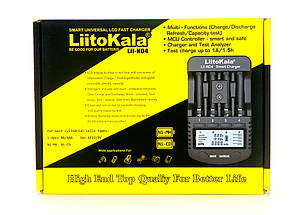 Універсальний зарядний пристрій Liitokala Lii-PD4 4 каналу Ni-Mh/Li-ion/LiFePo4 220V/12V LCD, фото 5