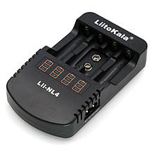 Універсальний зарядний пристрій Liitokala Lii-PD4 4 каналу Ni-Mh/Li-ion/LiFePo4 220V/12V LCD, фото 5