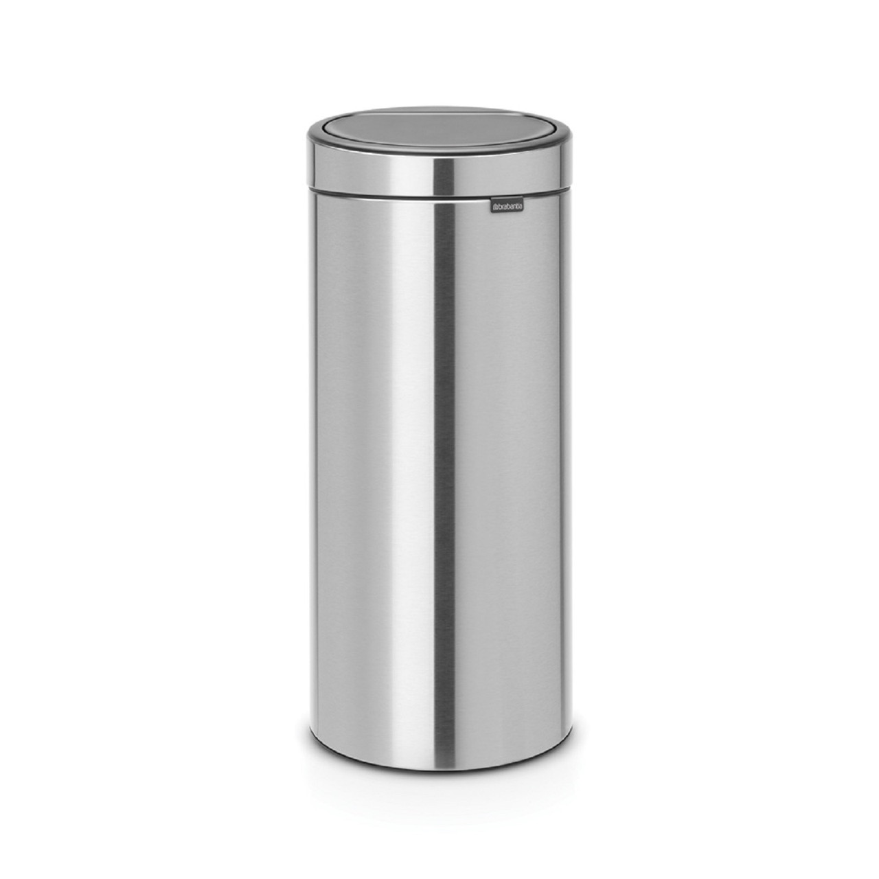 Бак для сміття Touch Bin Brabantia, об'єм 30 л, сталевий матовий (115462)