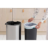 Бак для сміття Touch Bin Brabantia, об'єм 30 л, сталевий матовий (115462), фото 7