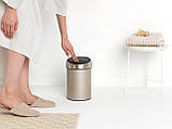 Бак для сміття Touch Bin Brabantia, об'єм 3 л, бежевий шампань (304668), фото 4