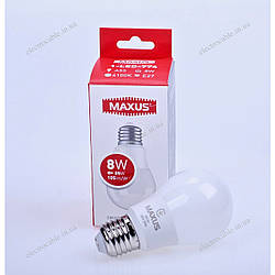 Лампа світлодіодна MAXUS 1-LED-774 A55 8W 4100K 220V E27