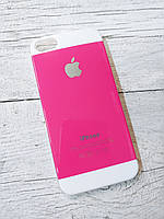 Противоударный чехол для iPhone 5 5S SE Solid Candy Яркий розовый
