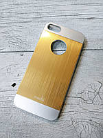 Протиударний чохол для iPhone 5 5S SE Moshi iGlaze Armour Золото