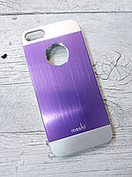 Противоударный чехол для iPhone 5 5S SE Moshi iGlaze Armour Фиолетовый