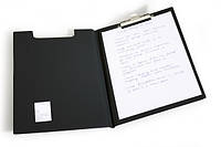 Папка-планшет А4 с прижимом черная А4 DURABLE
