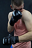 Рукавиці для MMA PowerPlay 3026 Чорні XL, фото 9