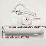 Корпус мембрани 2,5", з подключением 1/8", фото 3