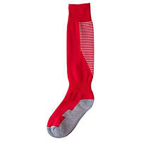 Футбольные гетры подростковые (махровый носок) р.34-39 салатовый F15-GR: Gsport Красный