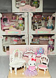 Набір меблів "Трюмо" з фігуркою зайчика (аналог Sylvanian families) арт. 6621-1, фото 3