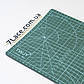 Килимок розмітковий для розкрою А4/розмір 30 см * 22 см / колір зелений / замовлення від 1 шт., фото 5