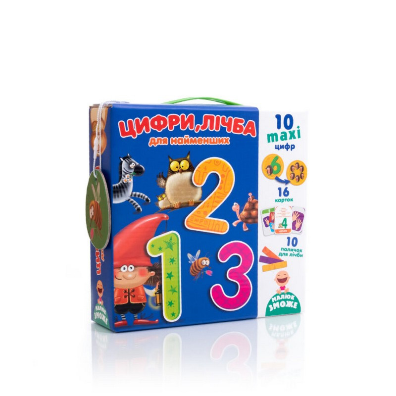 Гра навчальна Цифри, лічба Укр Vladi Toys