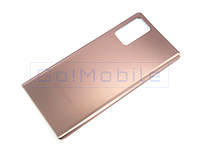 Задня кришка Samsung Note 20 (N980) Mystic Bronze Бронзове оригінал (Китай)
