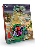 Набір для творчості "Dino Land 7в1" ігри, творчість, досліди Рос Danko Toys