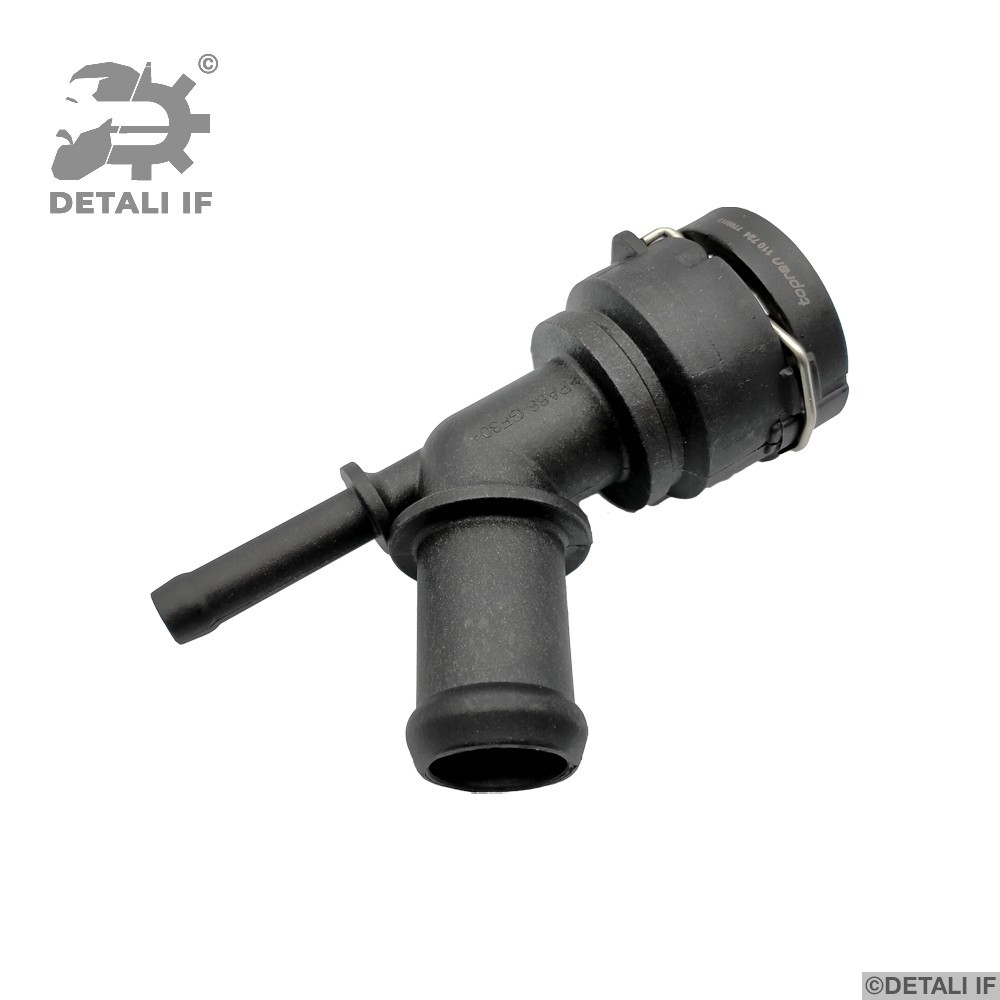 Фланець патрубок системи охолодження Leon Seat 1.6-2.0 1J0122291B