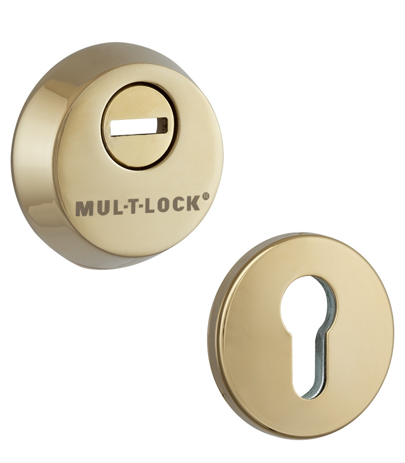 Броненакладка MUL-T-LOCK SL3 DIN ROUND 14,5 мм 40-89мм Латунь