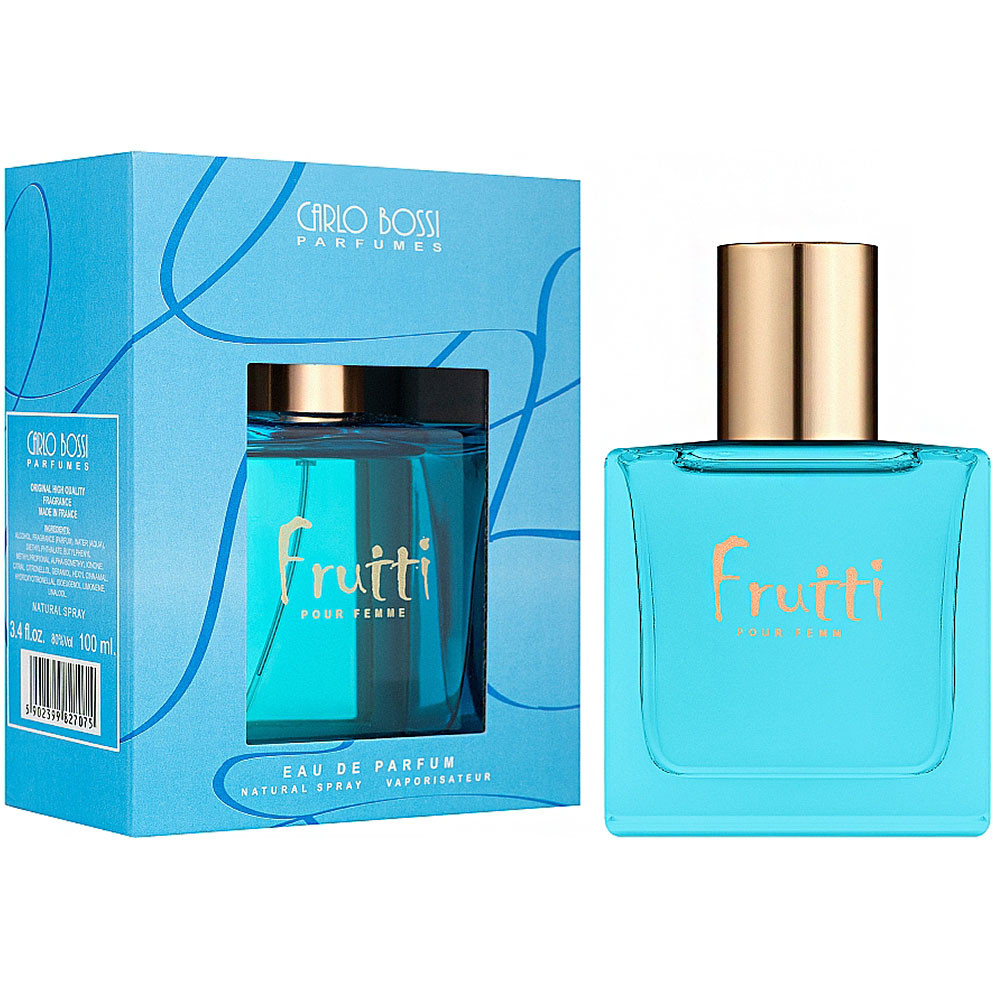 Парфумована вода для жінок Carlo Bossi Fruiti Blue 100 мл (01020104702)