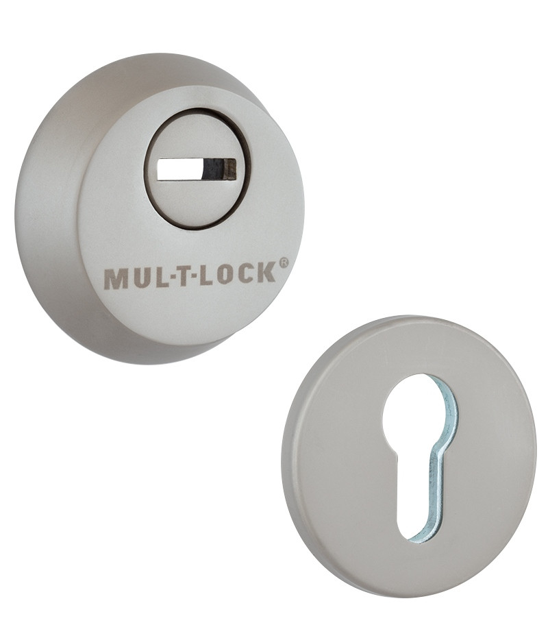 Броненакладка MUL-T-LOCK SL3 DIN ROUND 14,5 мм 48-53мм Нікель