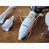 Блендер подрібнювач ручний занурювальний з чашею блендер-міксер Rainberg RB-6202 3в1 600 Вт, фото 9