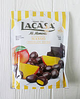Манго в черном шоколаде Lacasa Mango chocolate negro 115г (Испания)