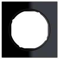 Рамка 1-а скло /чорний Berker R. 3