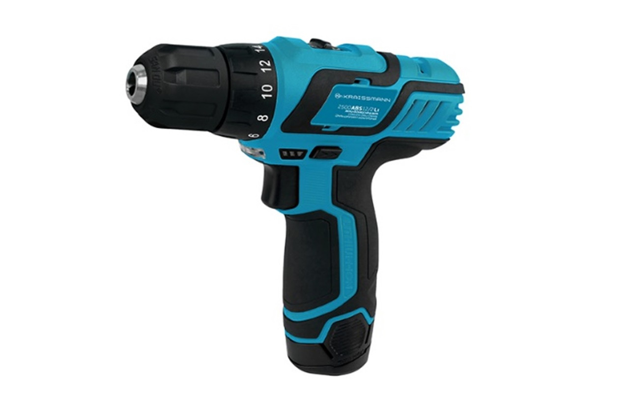 Шурупокрут акумуляторний KRAISSMANN 2500 ABS 12/2 Li