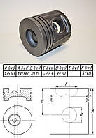 Поршень (ремонтний +0,5 мм) на Perkins 1104 серії 